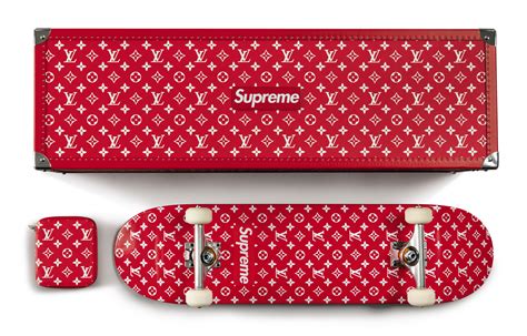 louis vuitton supreme skate deck|LOUIS VUITTON X SUPREME .